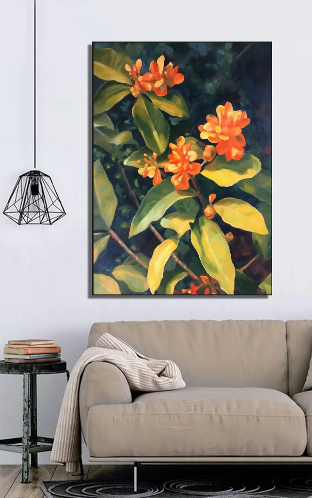 Turuncu Tomurcukların Gün Işığı