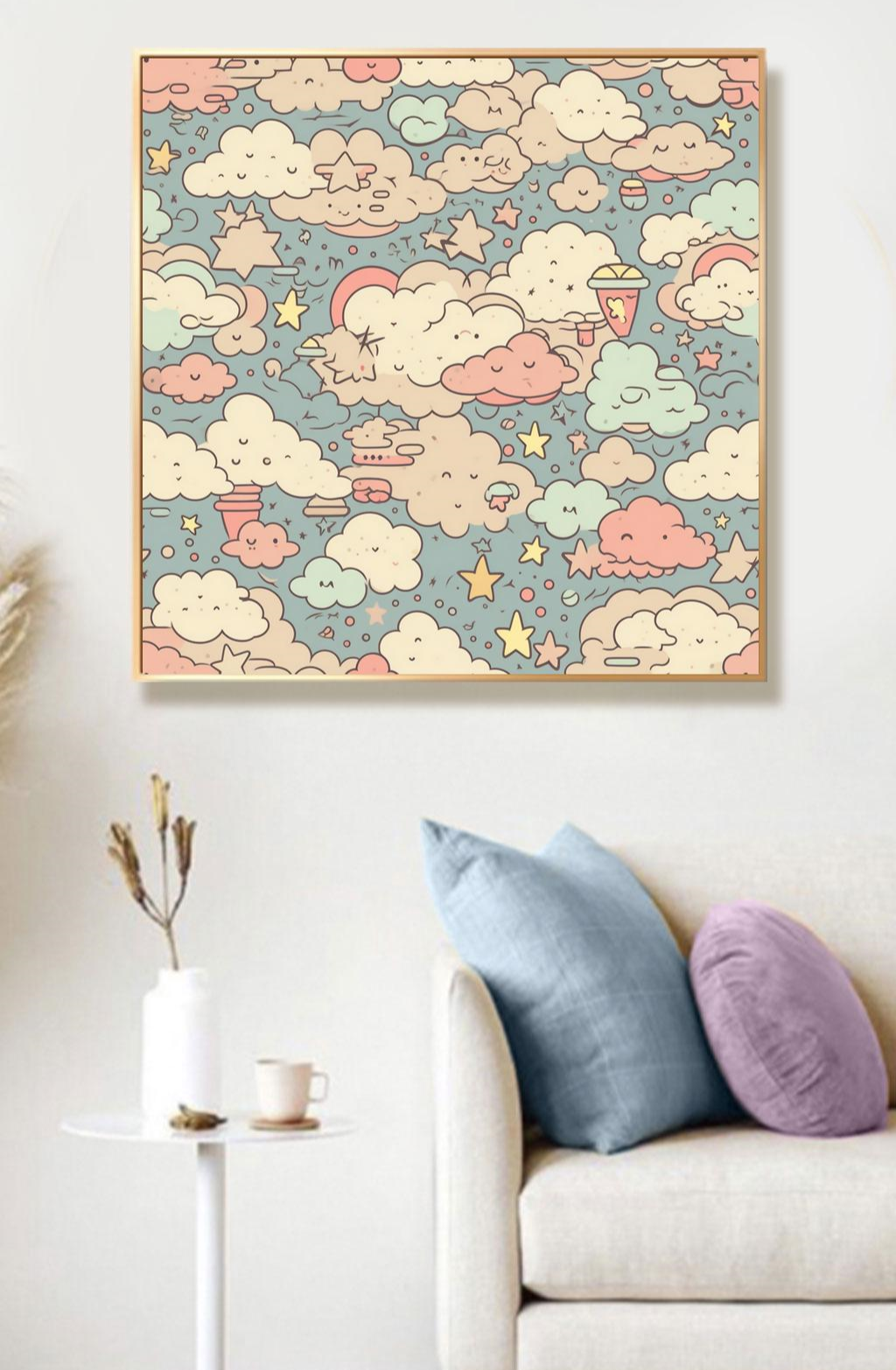 Pamuk Şeker Bulutlar ve Yıldız Denizi