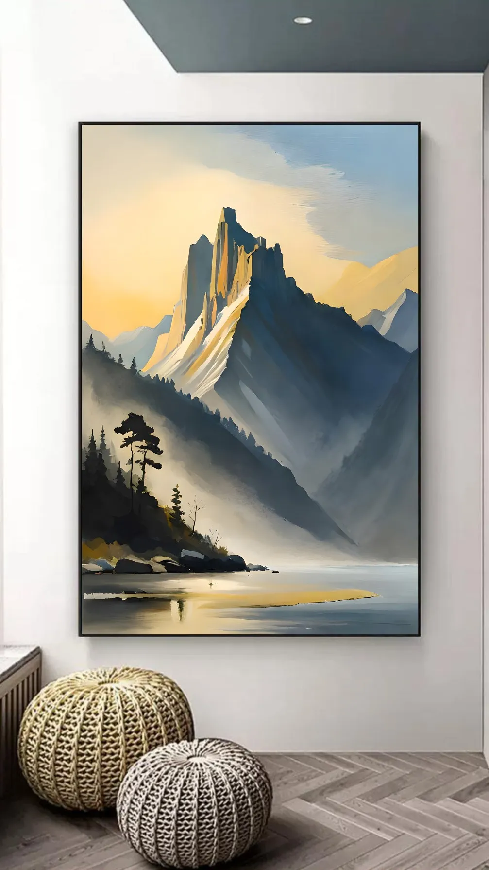 Güneşin Alnındaki Beyaz Zirve