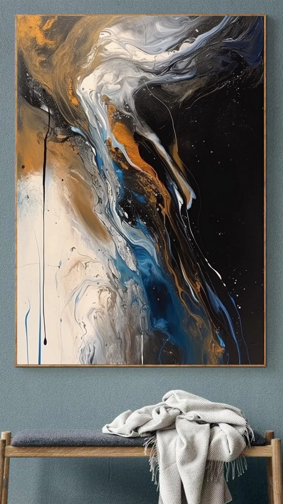 Kozmik Boşlukta Akan Altın Nehir