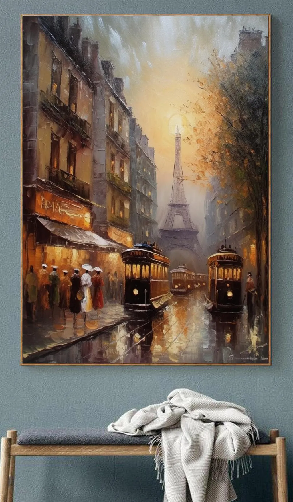 Eiffel'in Puslu Işığında Yağmur Valsi