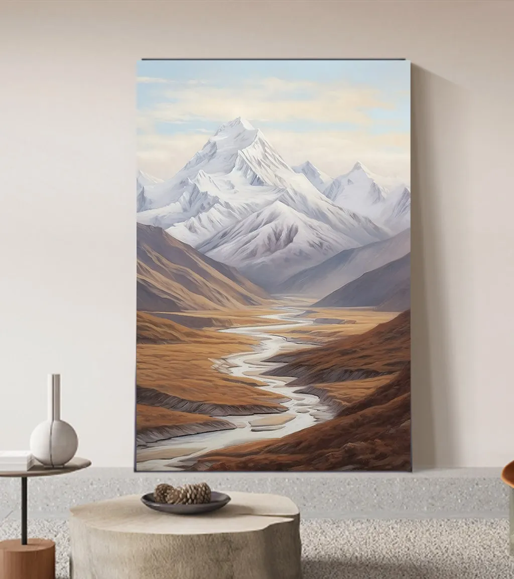 Karlı Zirvelerin Mağrur Yalnızlığı