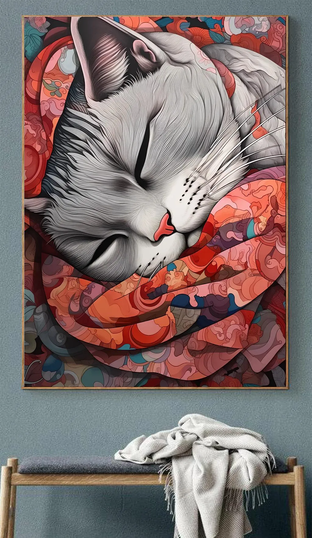 Çiçek Bahçesinde Huzurlu Uyku