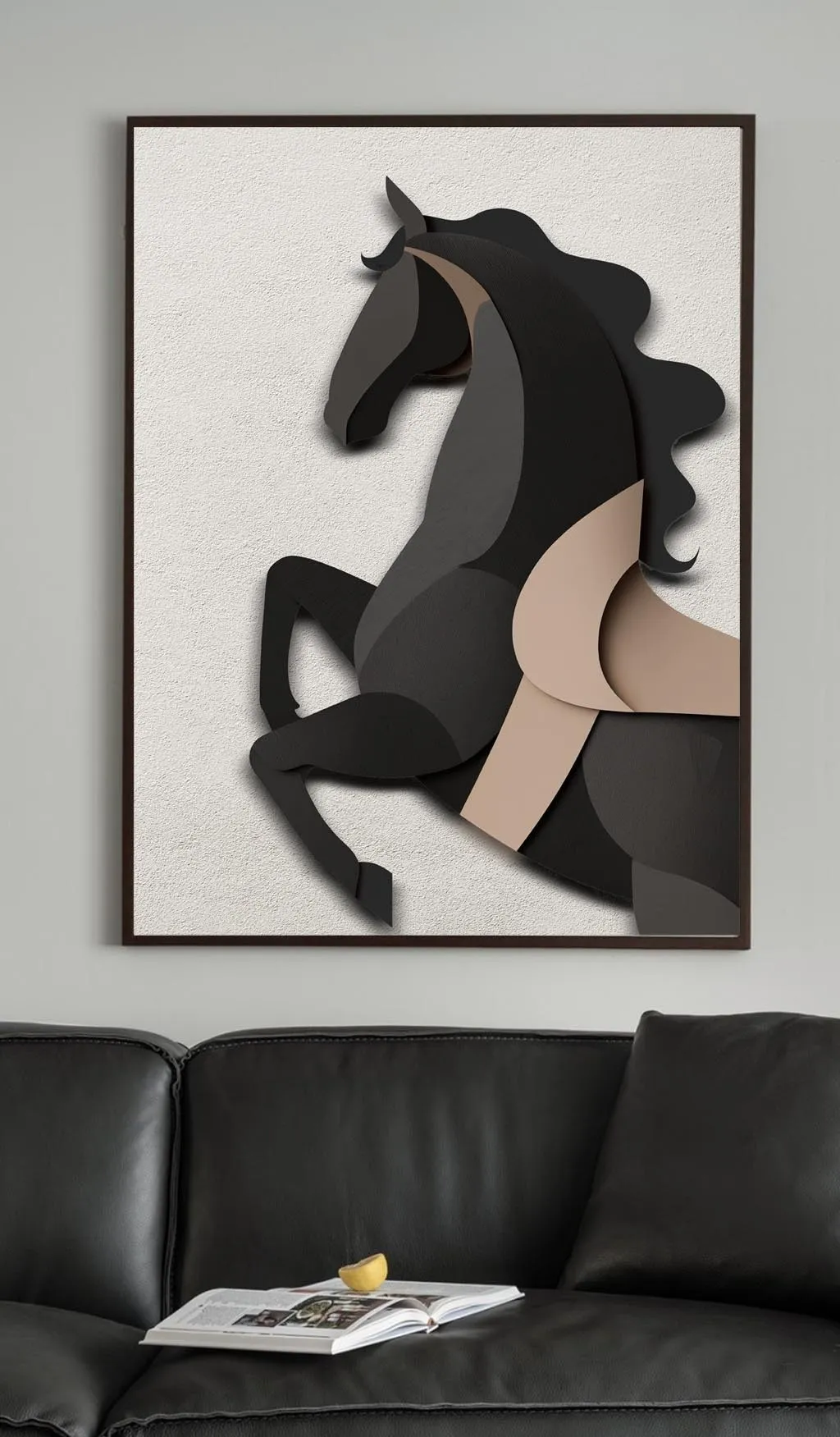 Şaha Kalkan Siyah Atın Zarafeti