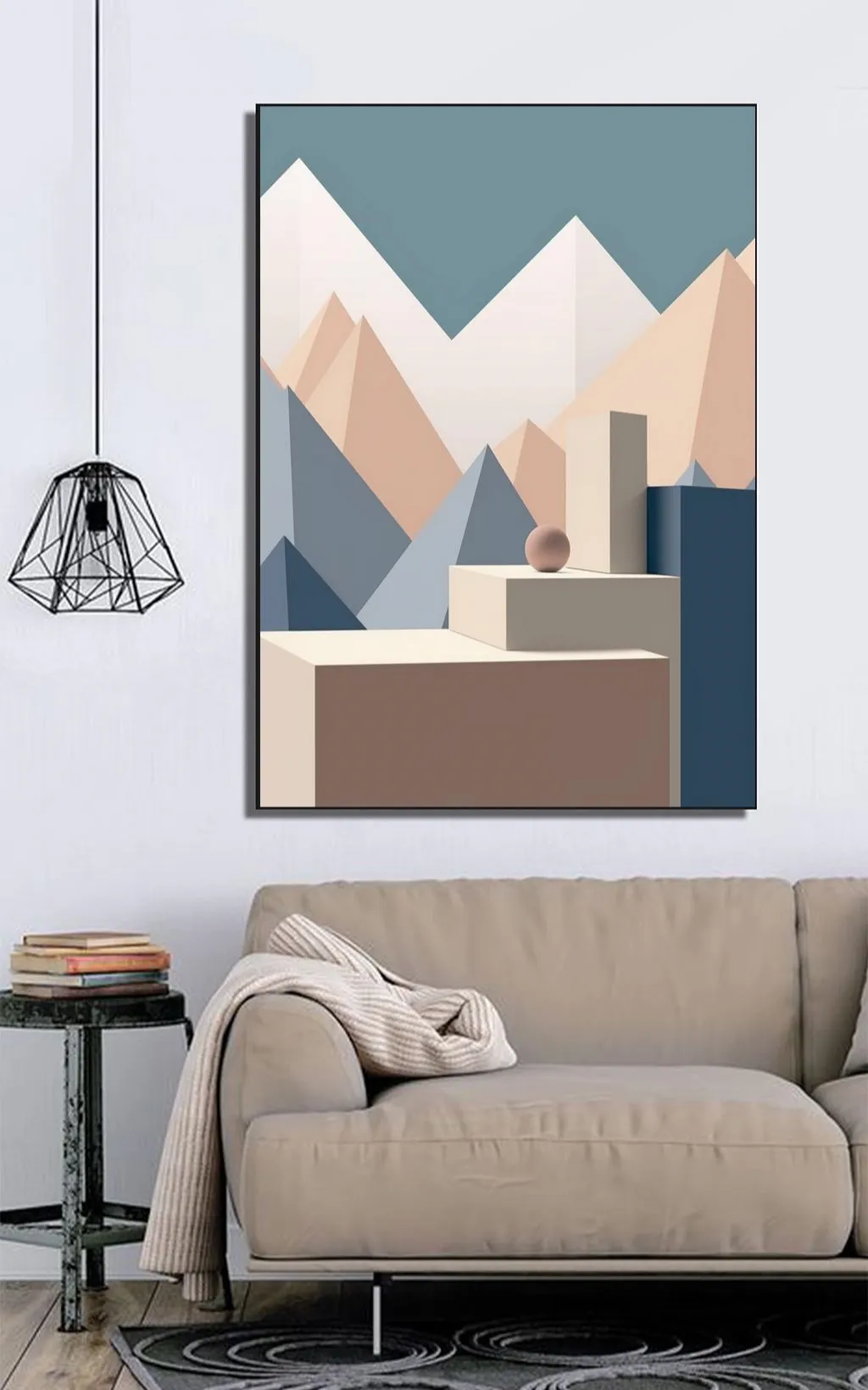 Geometrik Dağların Dingin Uyumu