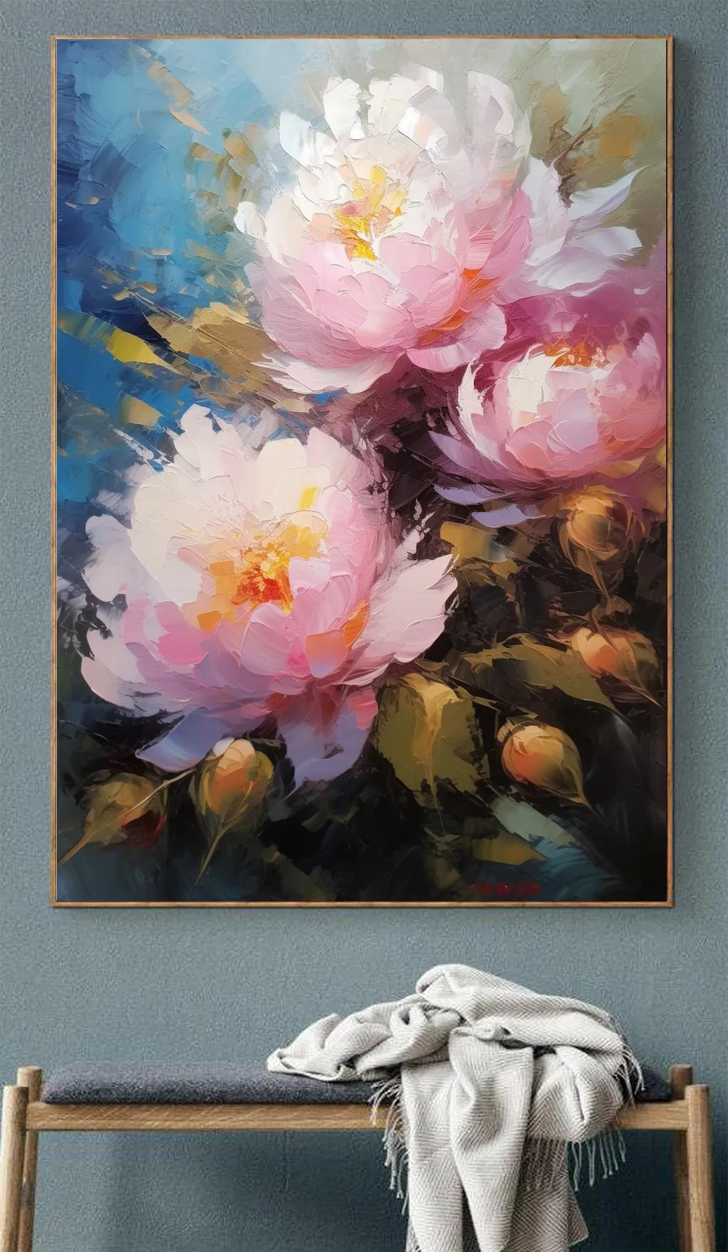 Fırça Darbelerinde Saklı Şakayıklar