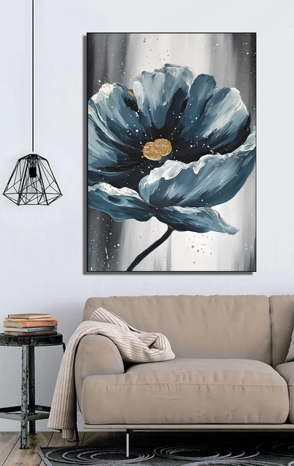 Geceye Doğan Safir Çiçek