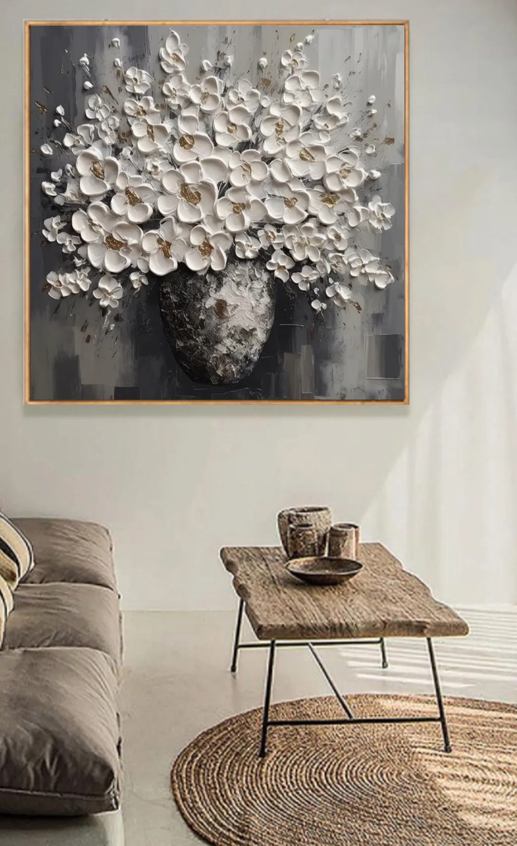 Kömür Karasında Ak Çiçekler