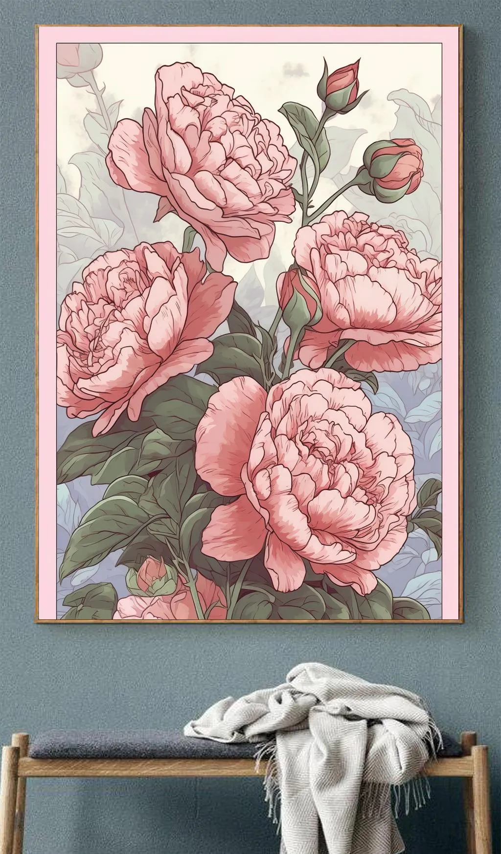 Pastel Düşlerin Zarif Buketi