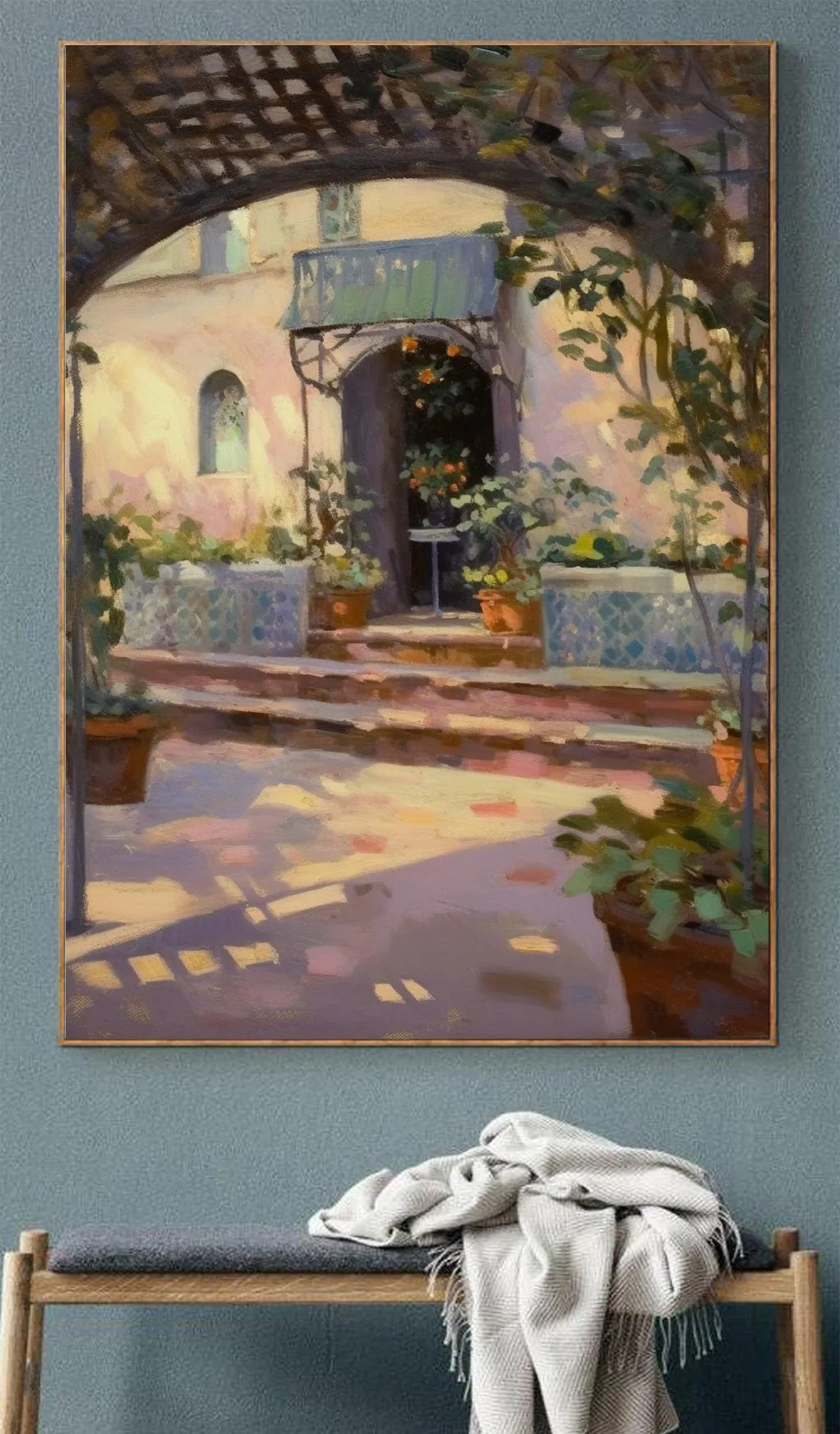 Akdeniz Esintili Saklı Avlu