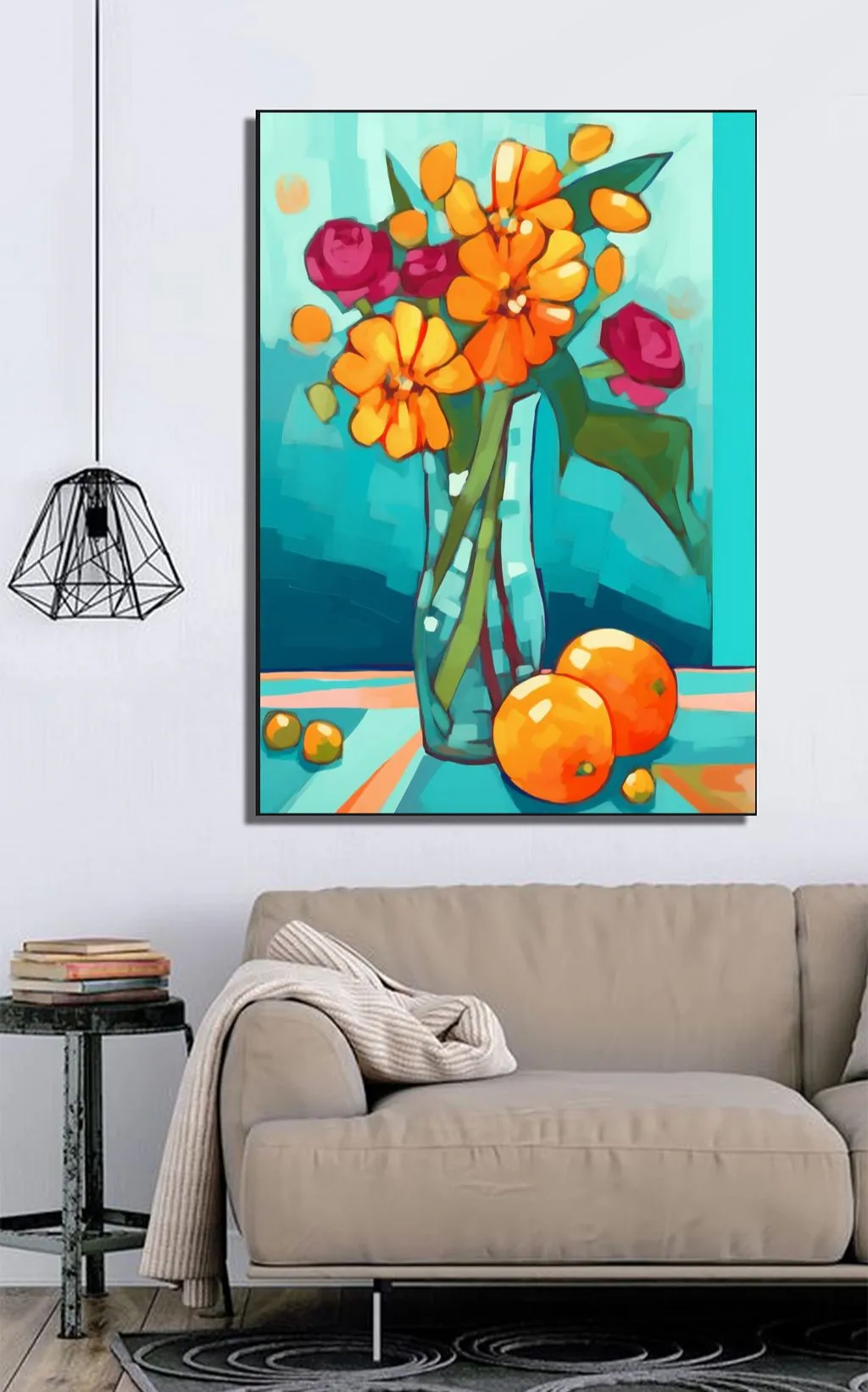 Turkuazda Parlayan Turuncu Veda