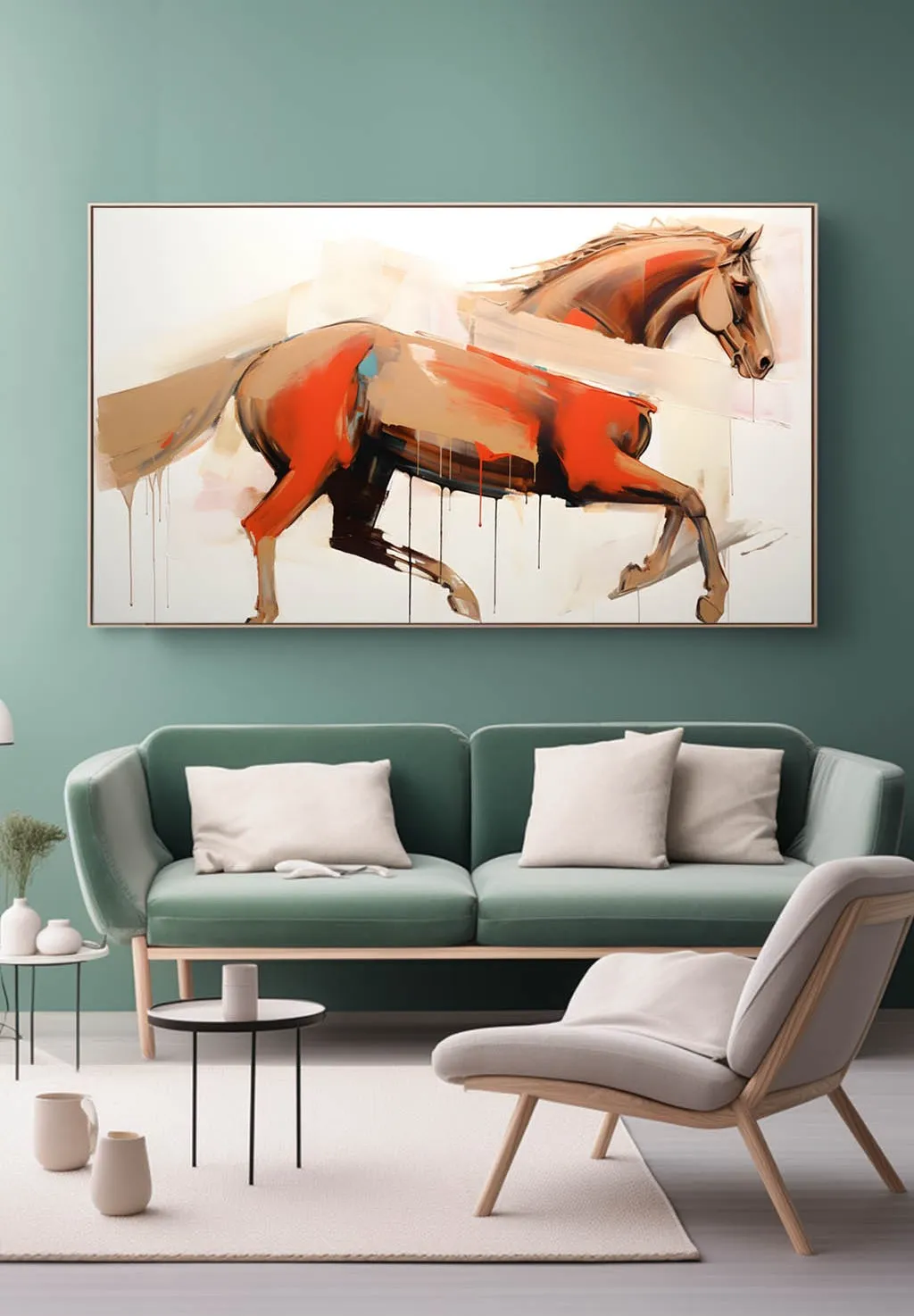 Turkuaz Esintili Kızıl Dörtnal