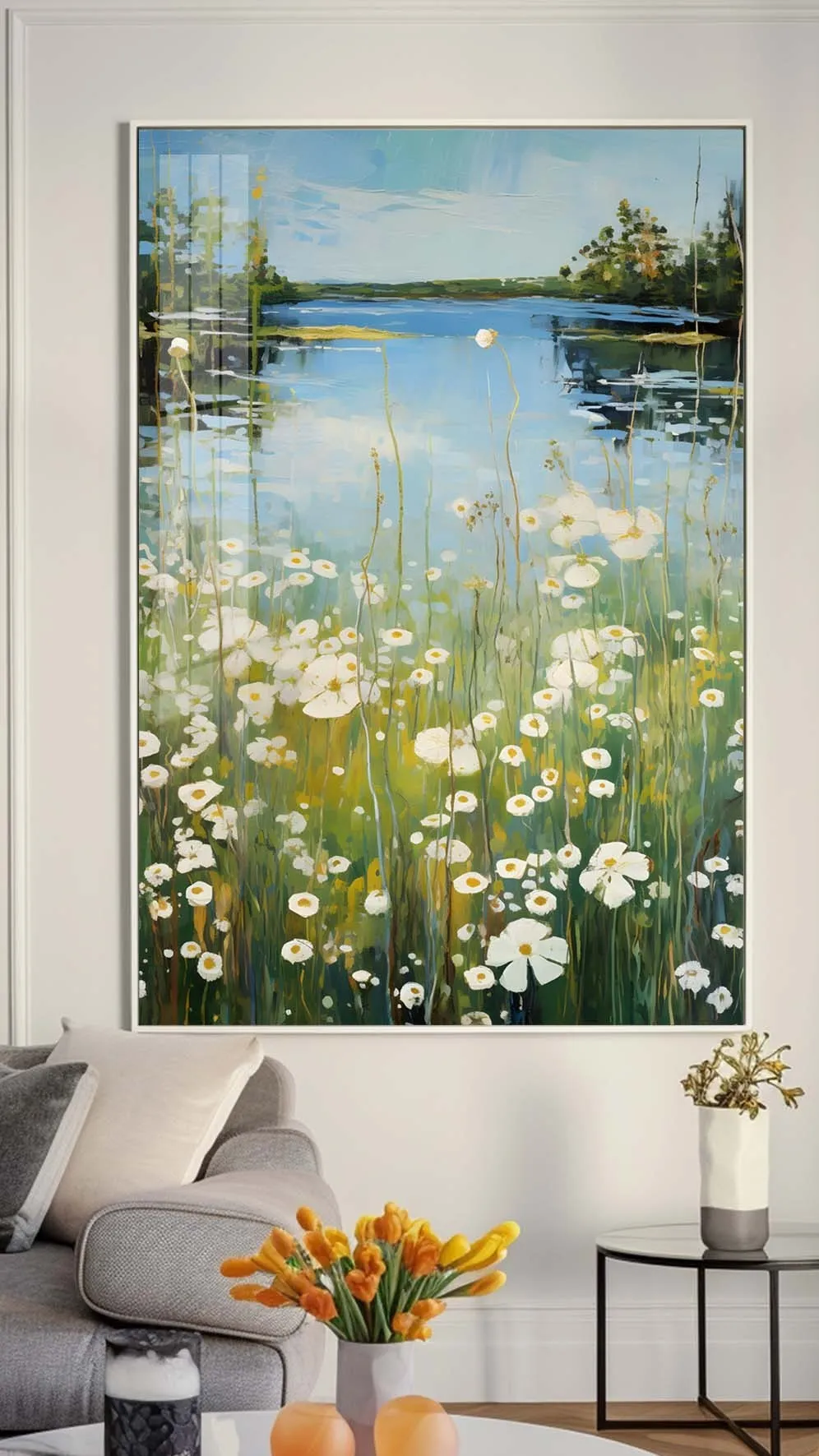 Göl Kıyısında Papatya Fısıltısı