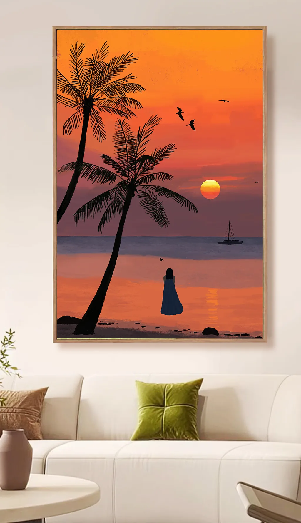 Turuncu Ufukta Tropikal Yalnızlık