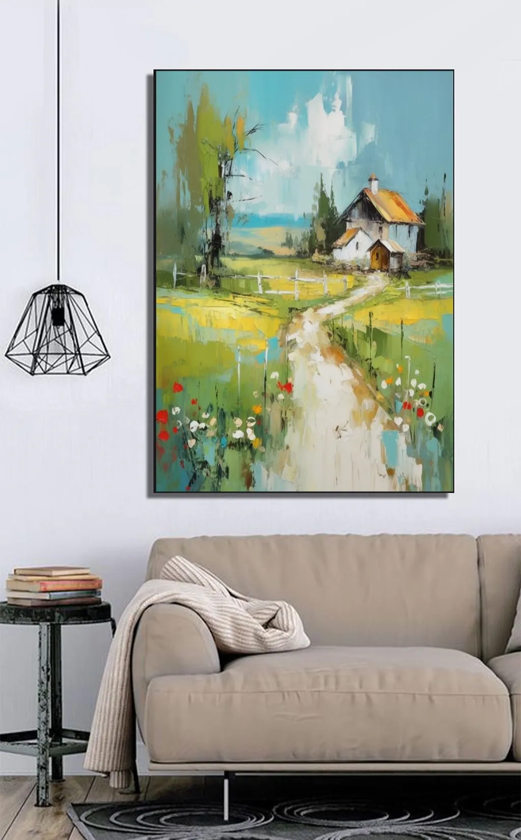 Kır Yolu ve Dingin Bahar