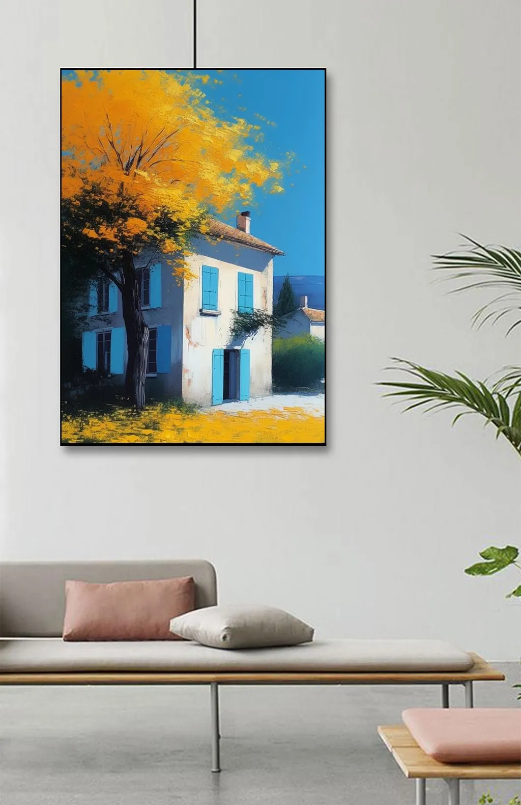 Sarı Bahar ve Mavi Pencereler