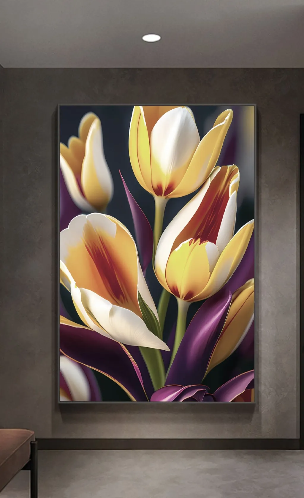 Sarı Lalelerin Mor Dansı