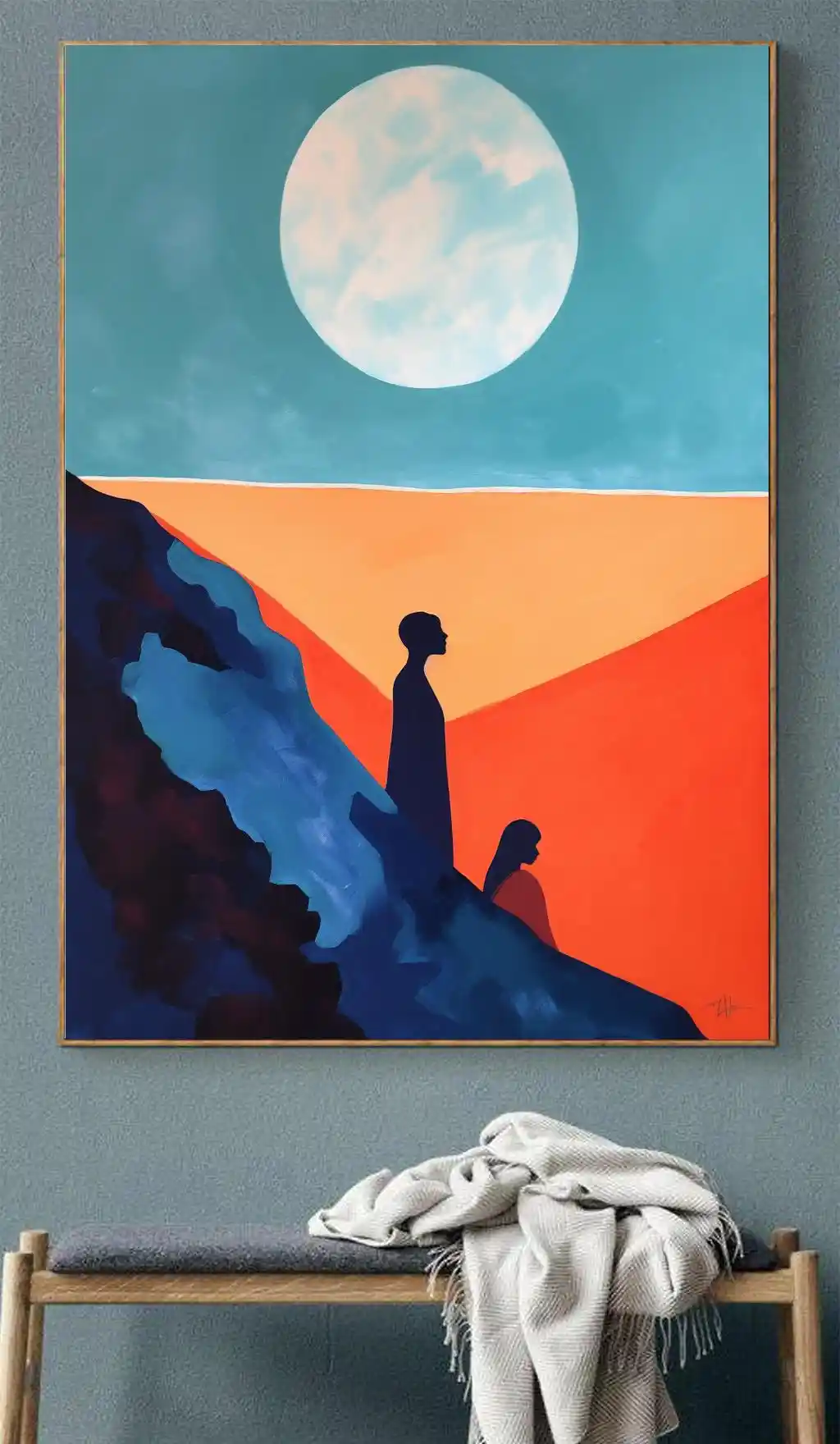 Ay Işığında Sessiz Bekleyiş