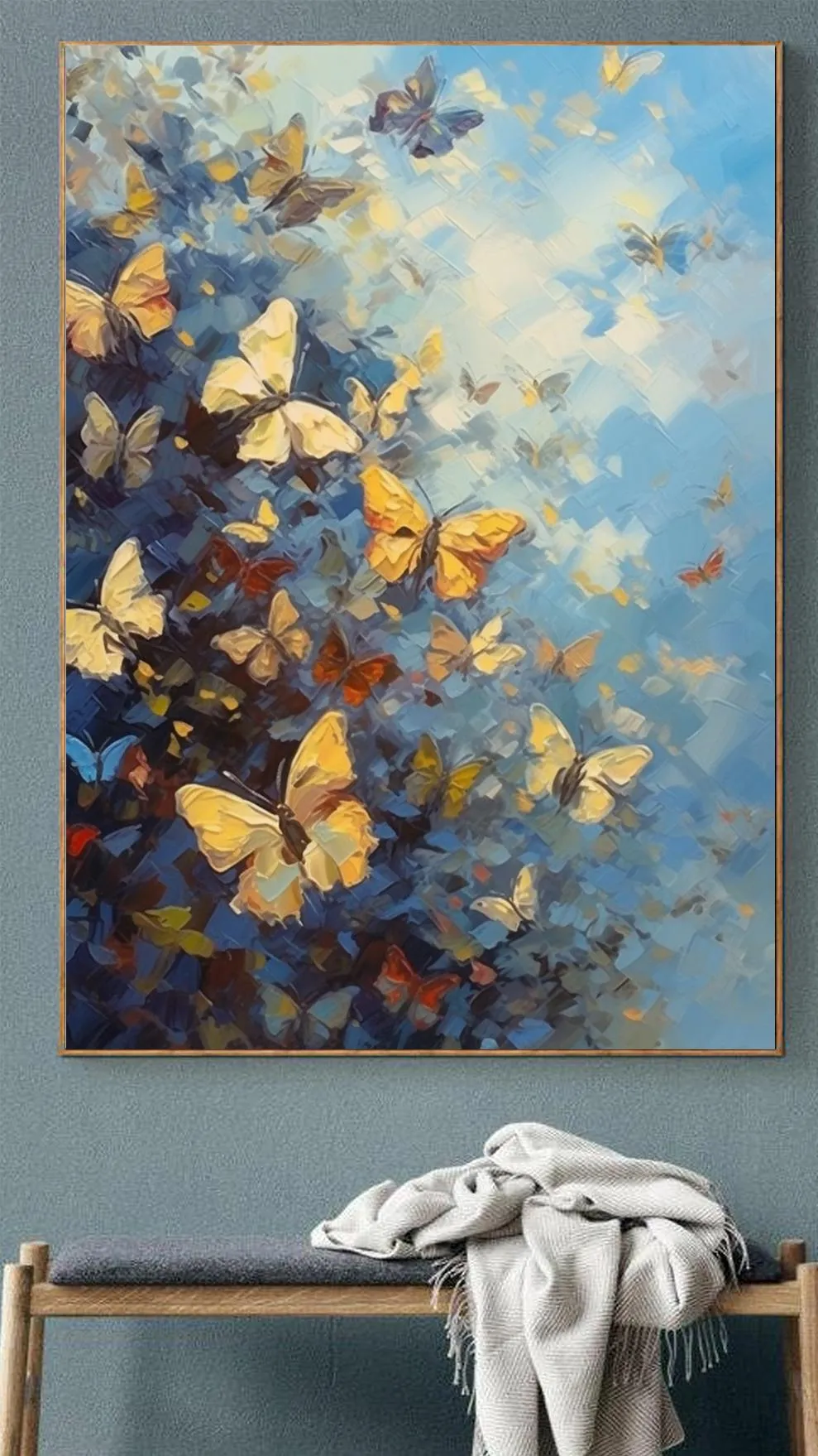 Gökyüzünde Kanat Çırpan Renkler