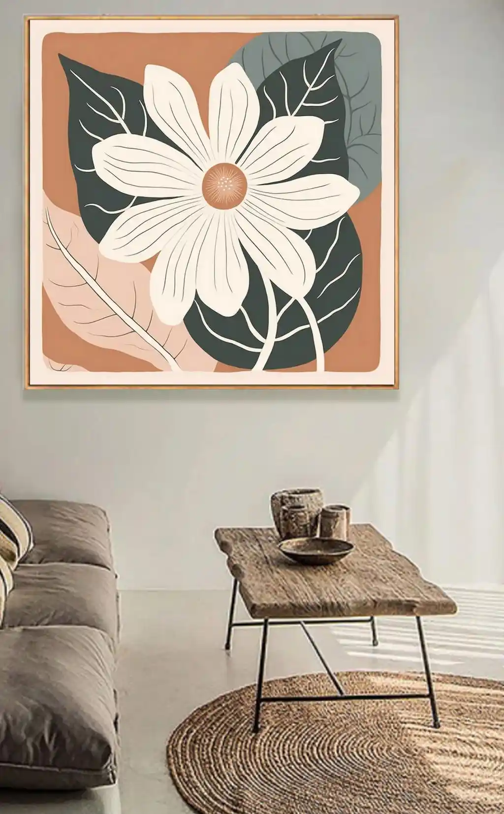 Toprak Tonlarında Bahar Yalınlığı