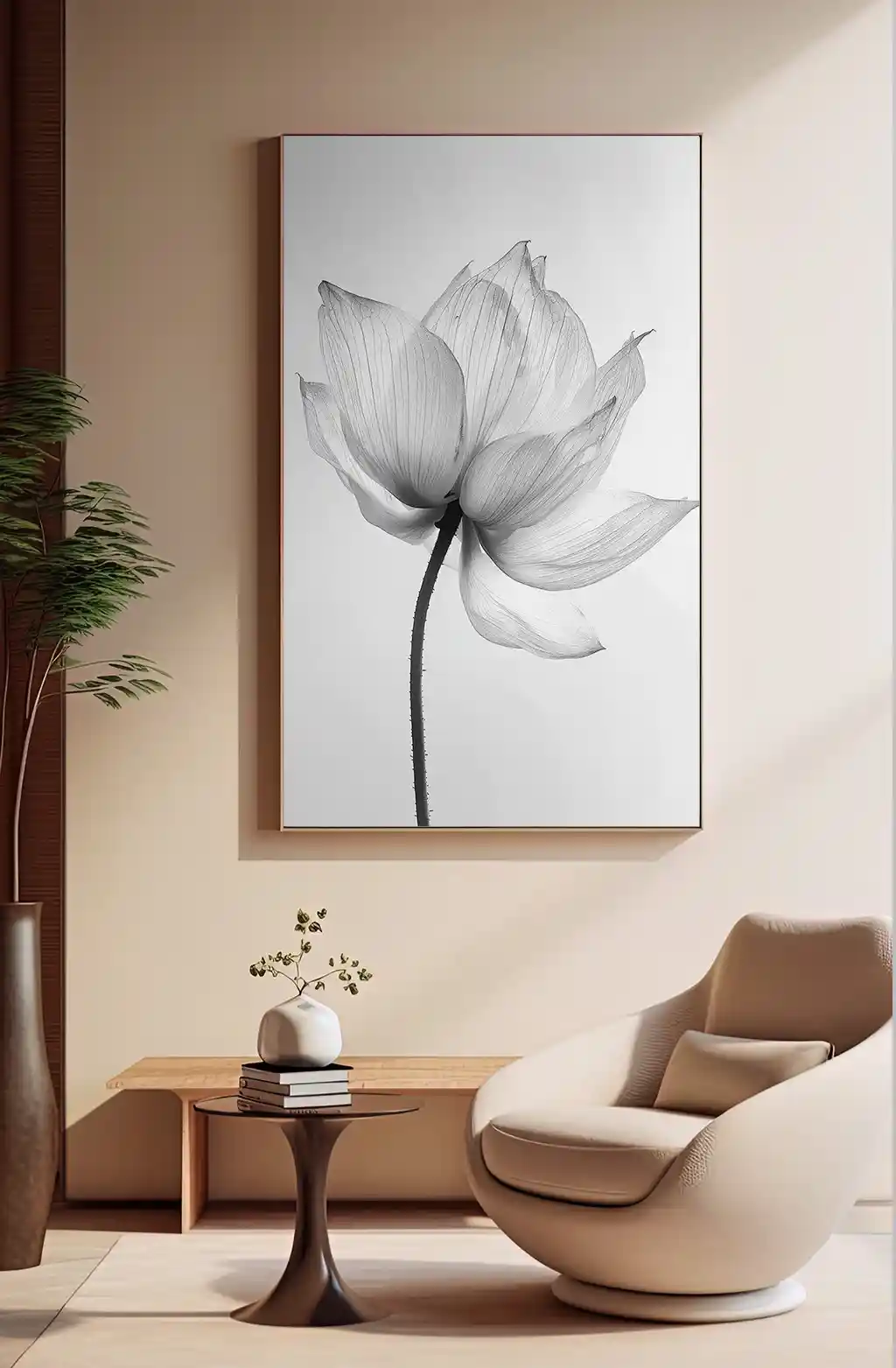 Sessizliğin İçinde Açan Beyaz Lotus