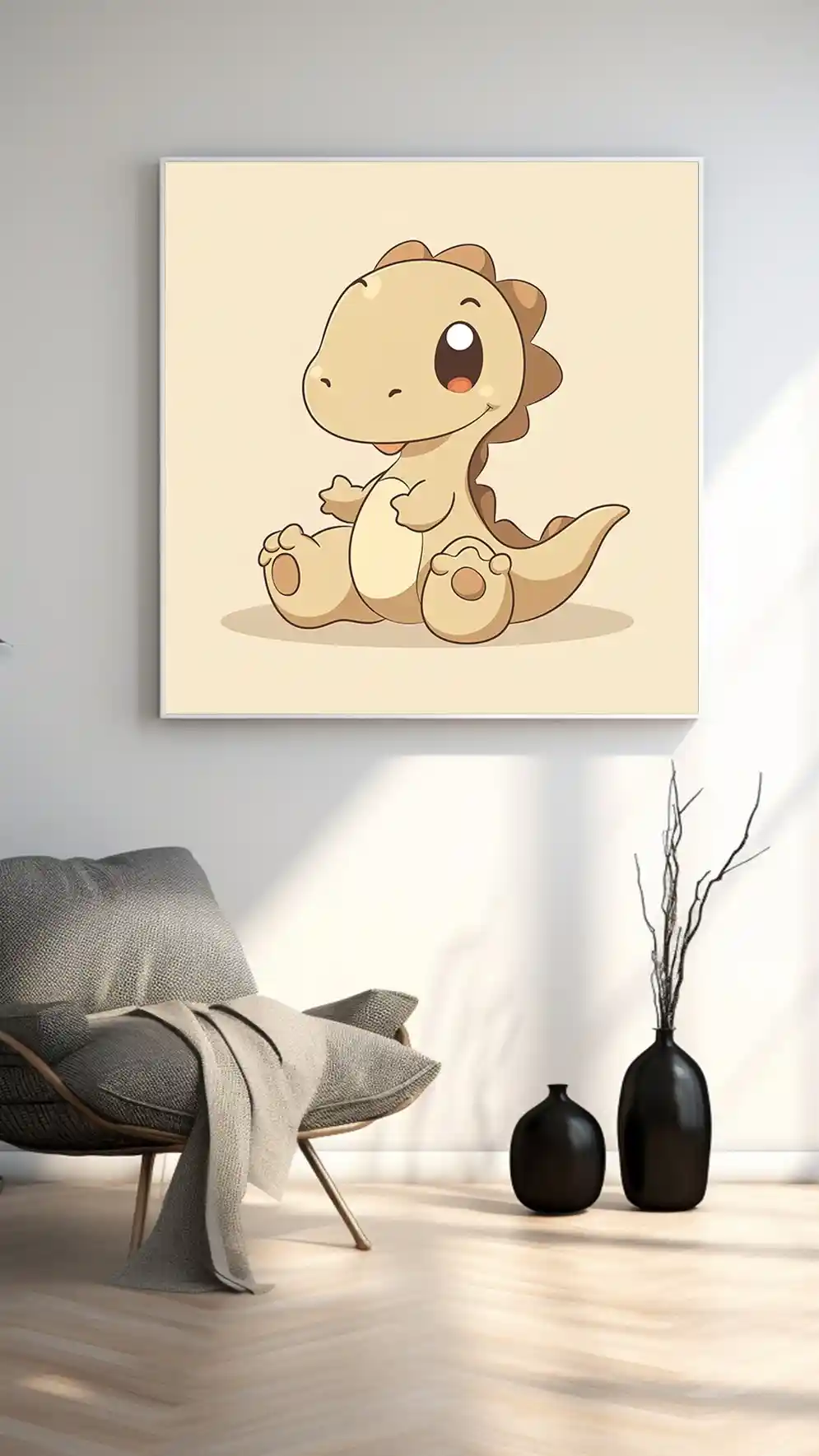 Minik Dinozorun Masum Gülümseyişi