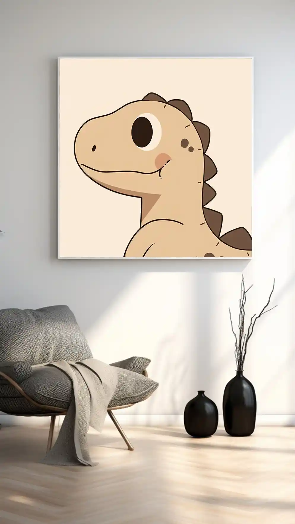 Minik Dinozorun Krem Rengi Düşleri