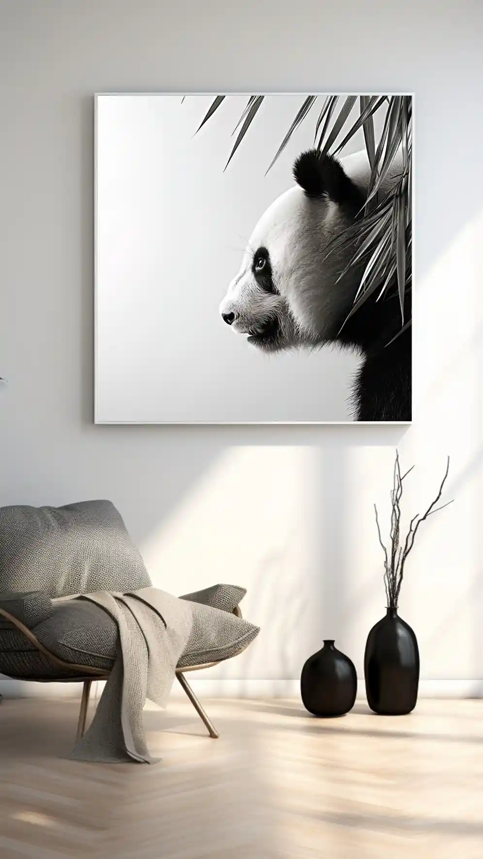 Bambuların Gölgesinde Sessiz Bir Panda Nefesi