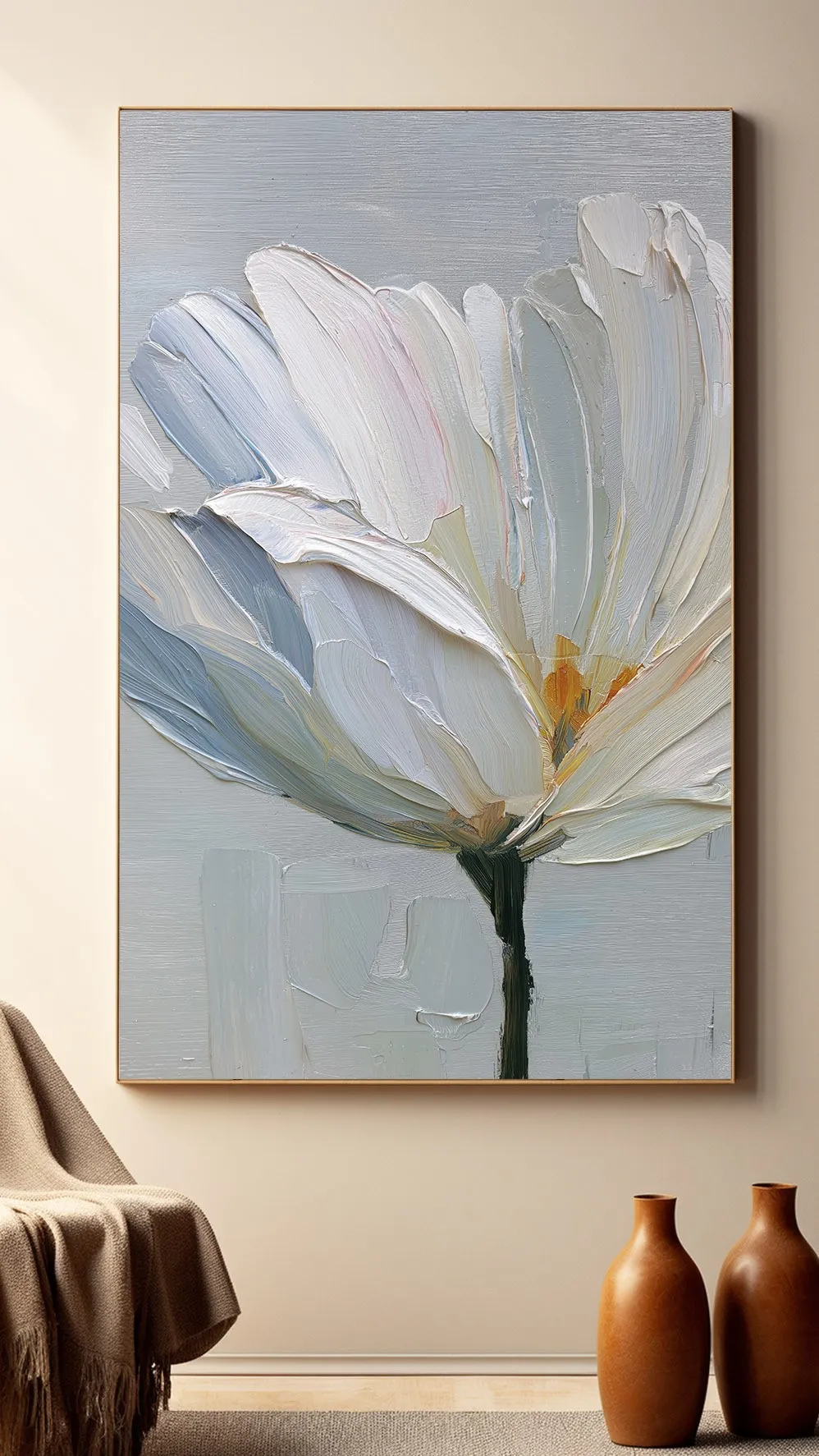 Beyaz Taç Yaprakların Sessiz Dansı