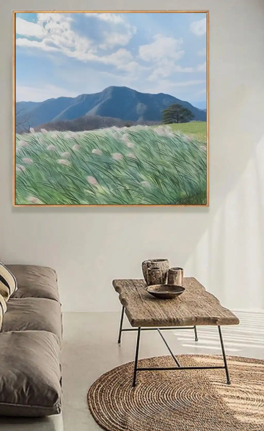 Yeşil Çayırda Dağların Ufku