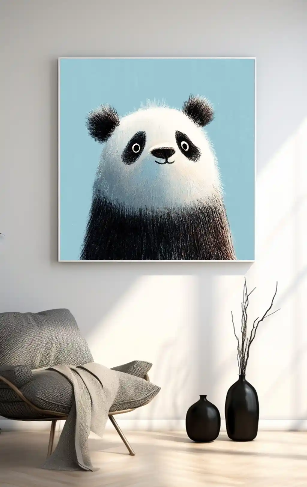 Sevimli Panda ve Meraklı Gözler