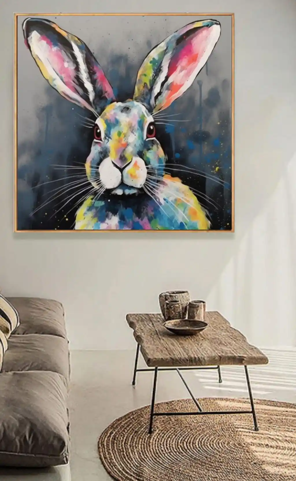 Renklerin Ritmiyle Hayat Bulan Tavşan