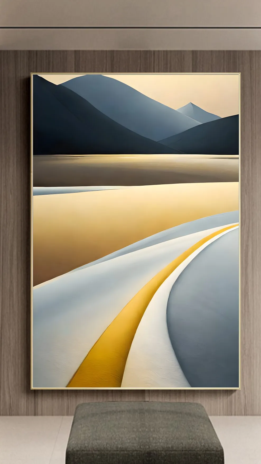 Vadi Ufkunda Sakin Akış