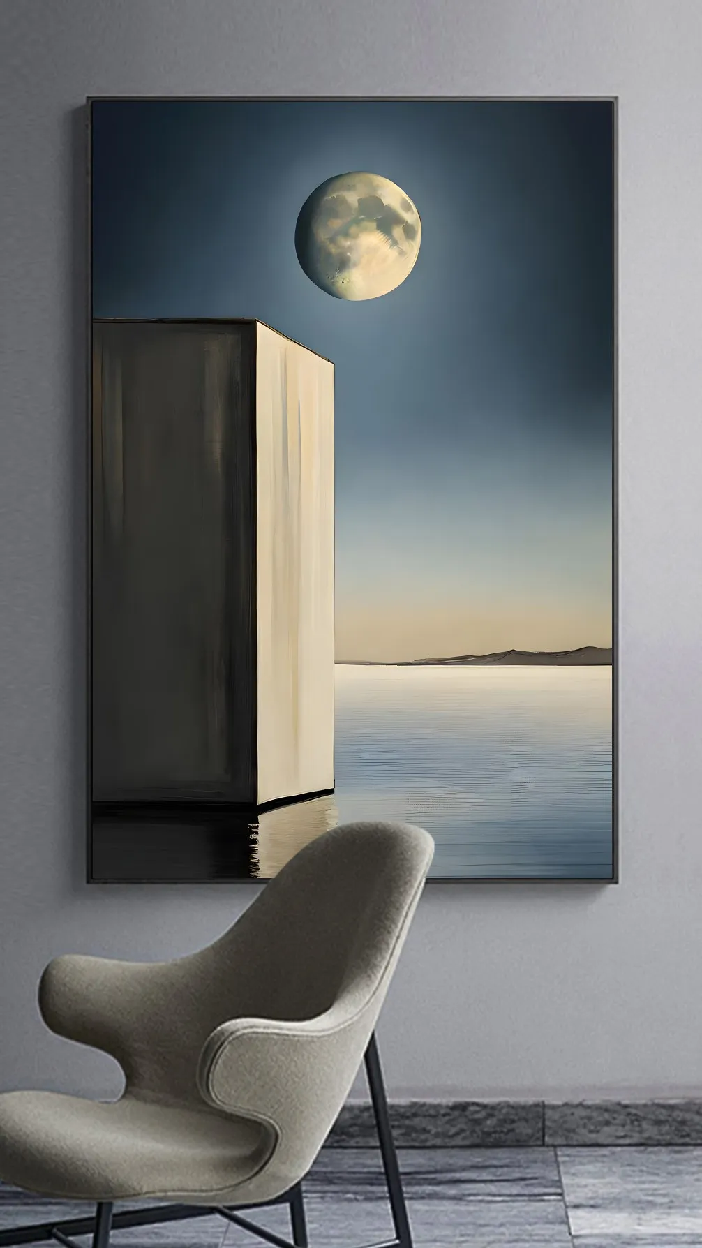 Durgun Sular Üzerinde Gece Mesaisi