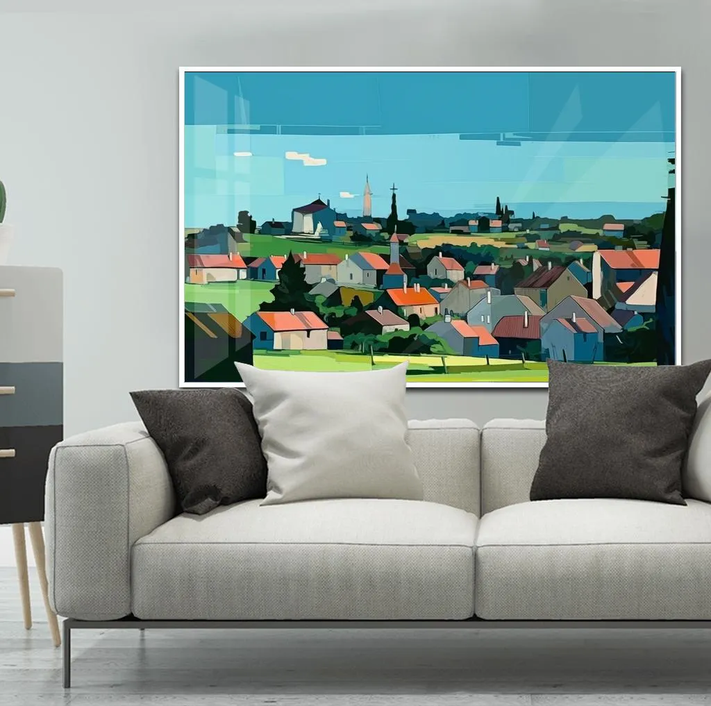 Kasaba Ufuklarında Renkli Sessizlik