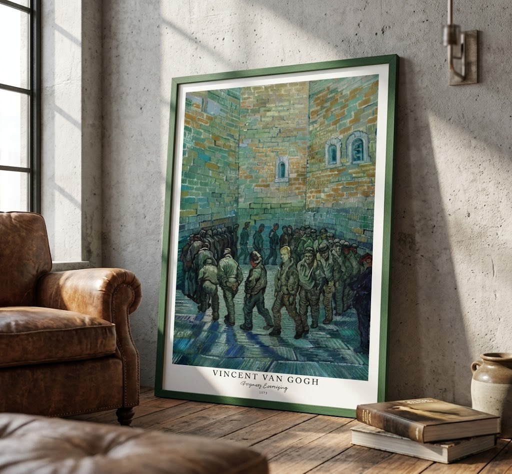 Prisoners Exercising, Vincent Van Gogh (Mahkumlar Egzersizi)
