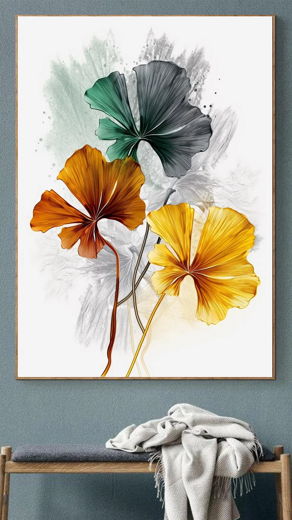 Üç Renkli Yaprak Senfonisi