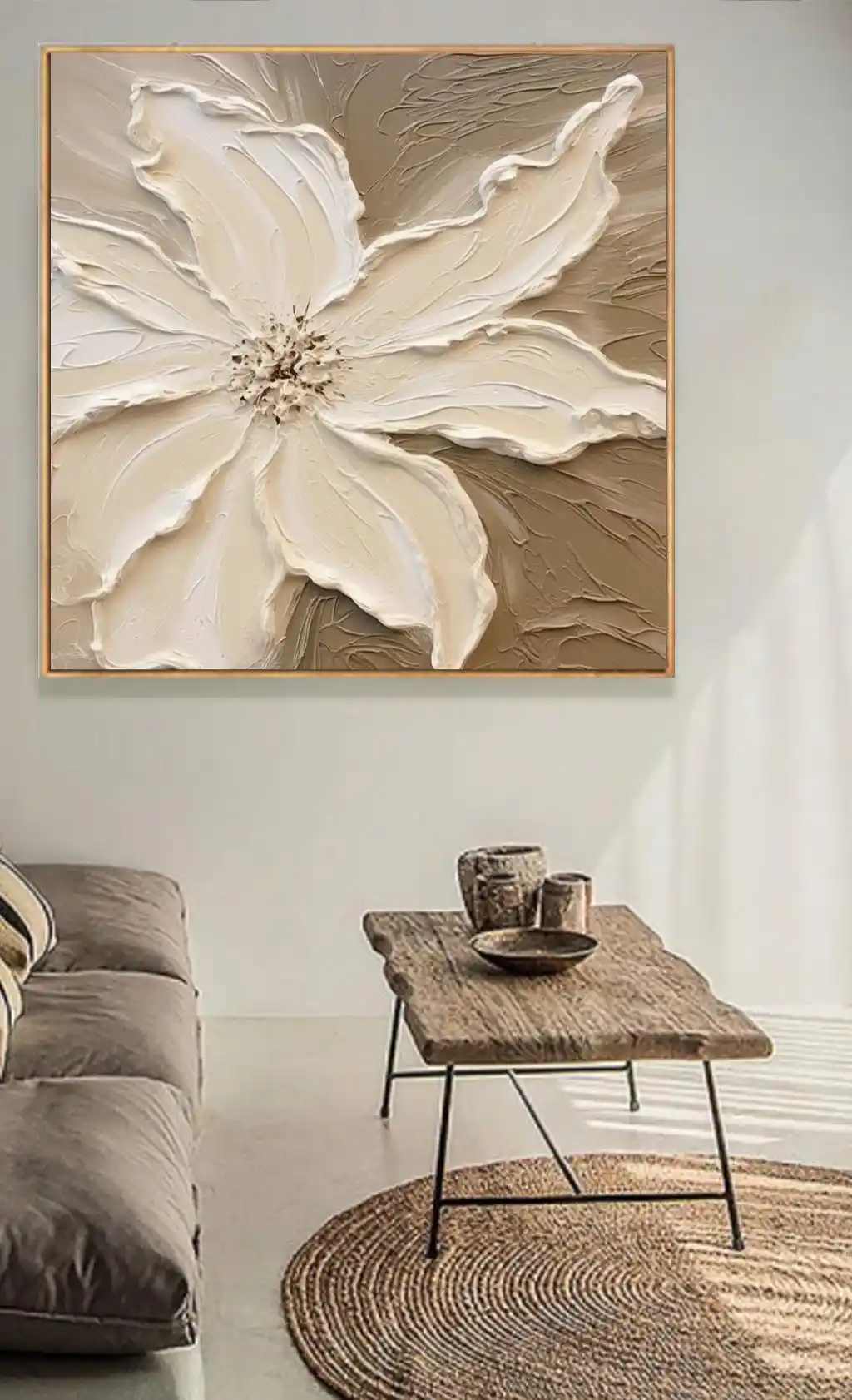 Toprakta Açan Beyaz