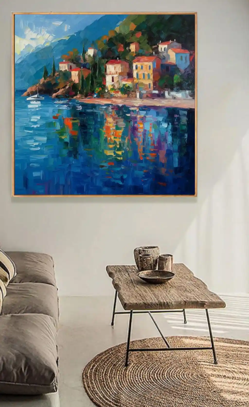 Mavi Suların Renkli Yansıması