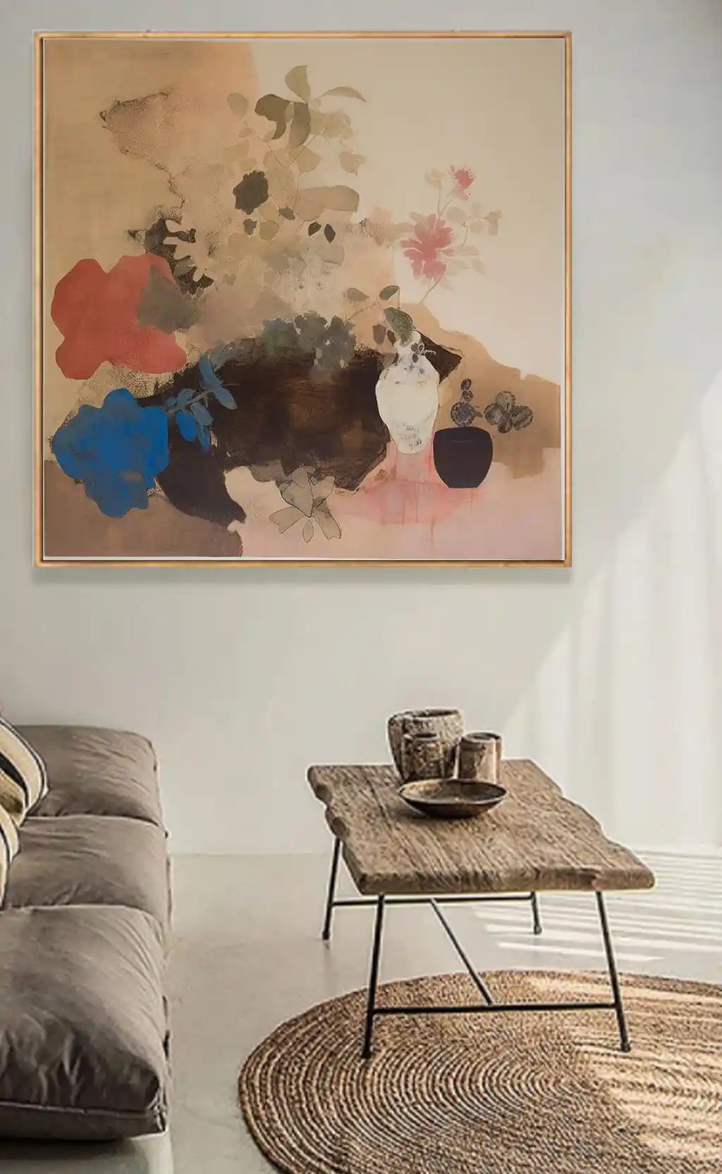 Toprak Tonlarında Soyut Doğa