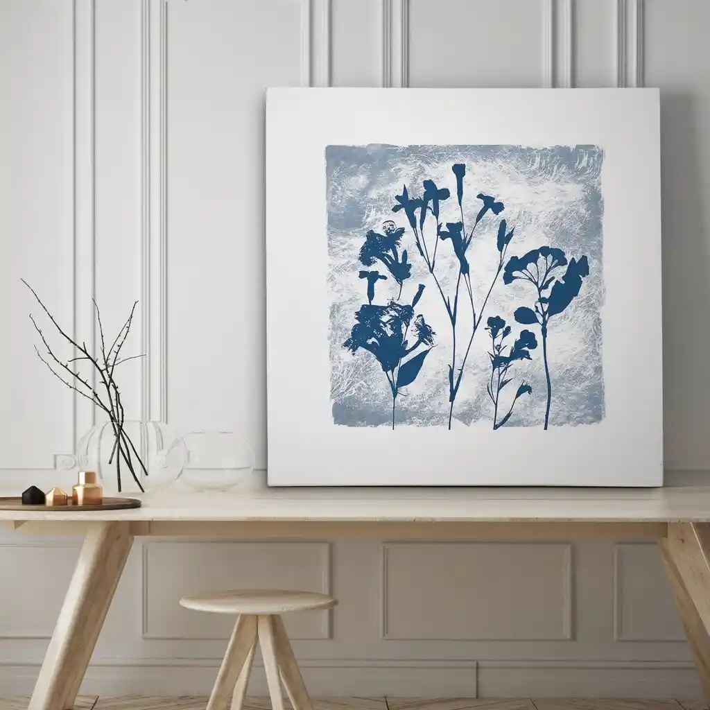 Mavi Sessizlikte Çiçeklerin Şiiri