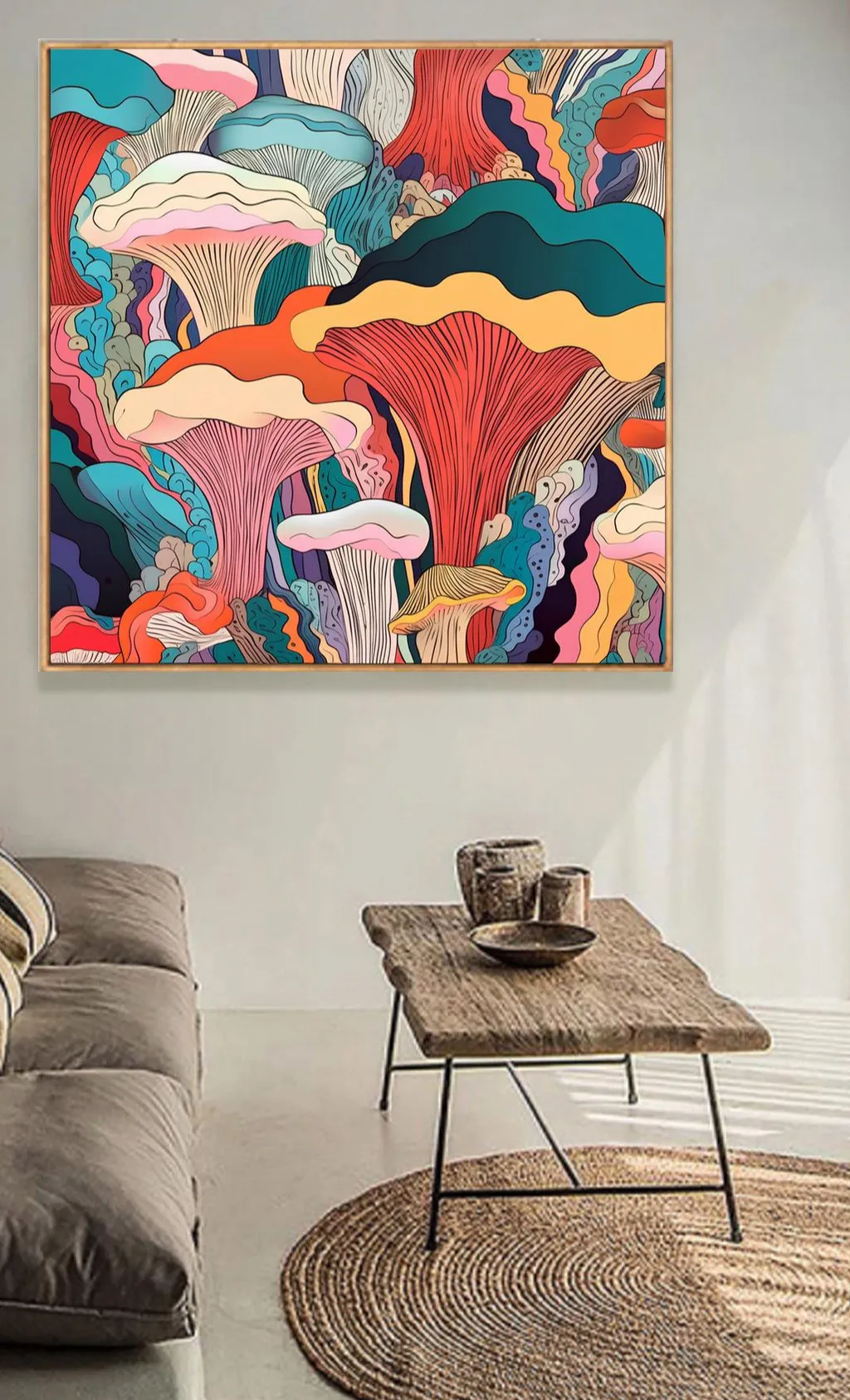 Renklerin Fantastik Mantar Ormanı