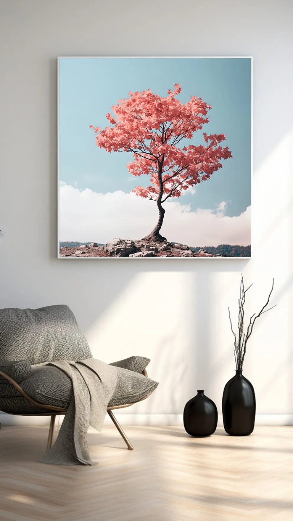 Gökyüzü Altında Pembe Bir Soluk