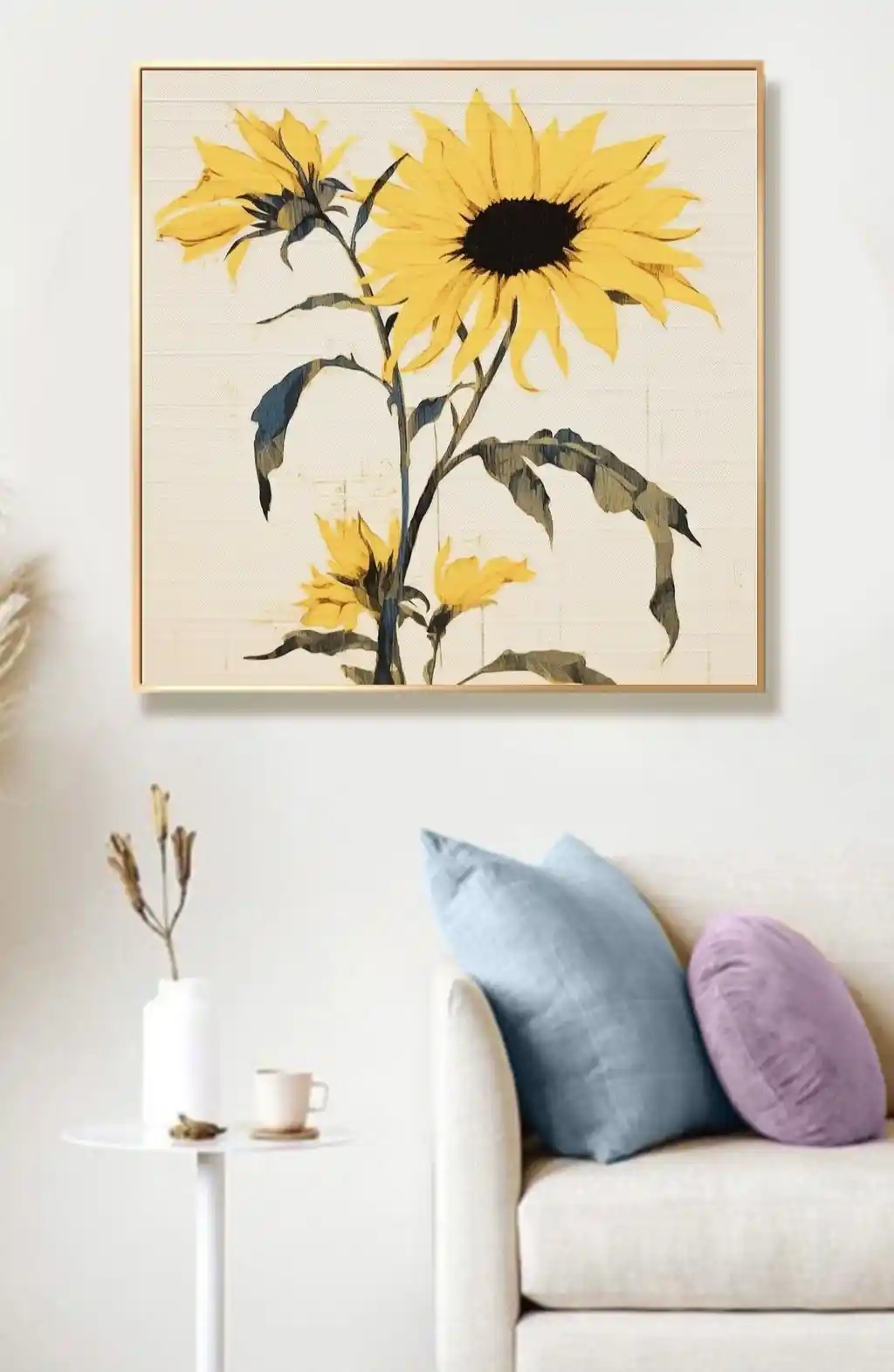 Güneşin Tuvaldeki Sıcak Gülümsemesi