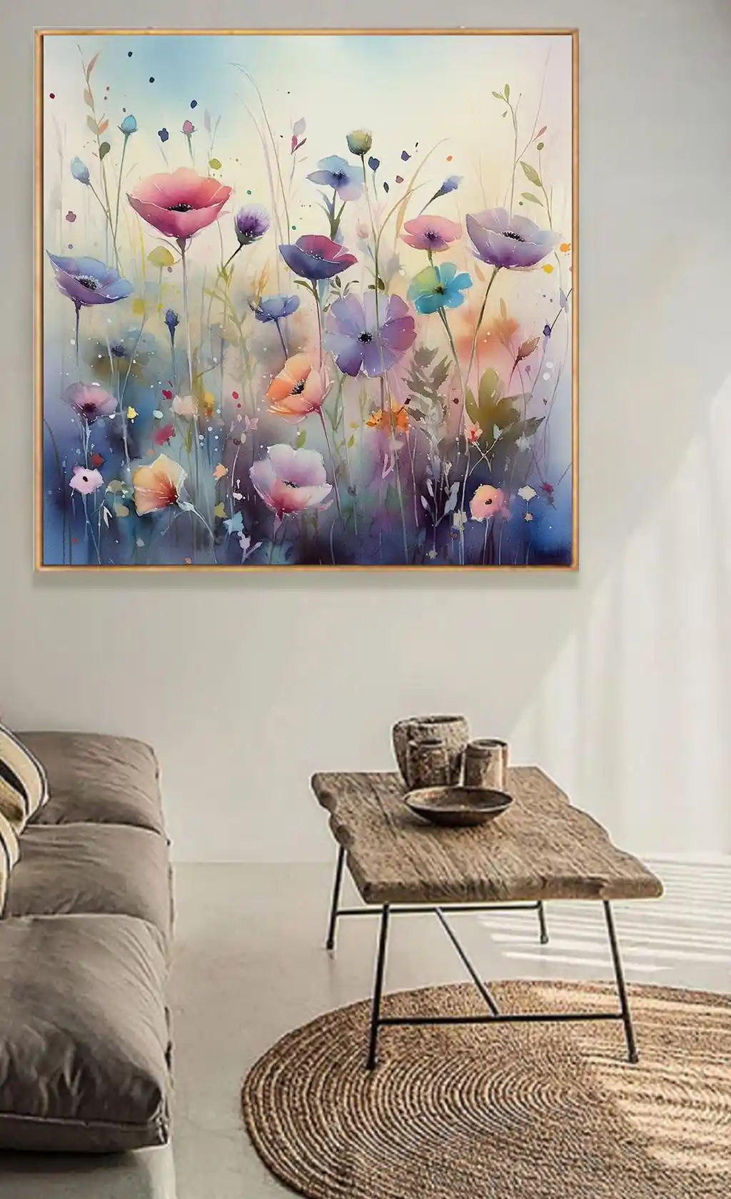 Suluboya Bahçesinde Renk Karnavalı