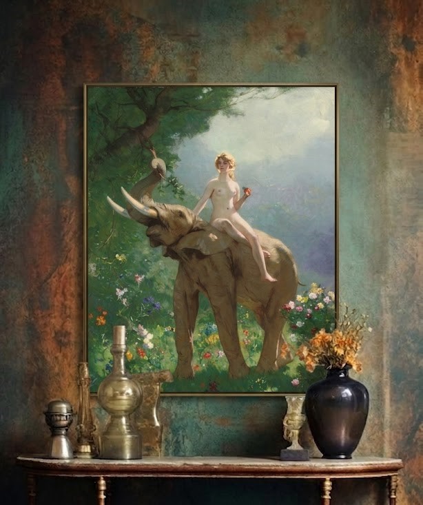La Fille de l'Eléphant (Filin Kızı), Paul Jamin, 1914