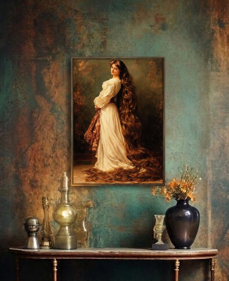 Rapunzel, Ines Carleton, 1898