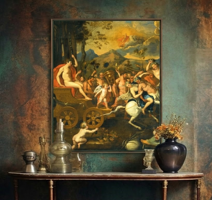 The Triumph of Bacchus (Bakkhos'un Zaferi), Nicolas Poussin, 1635 - 1636