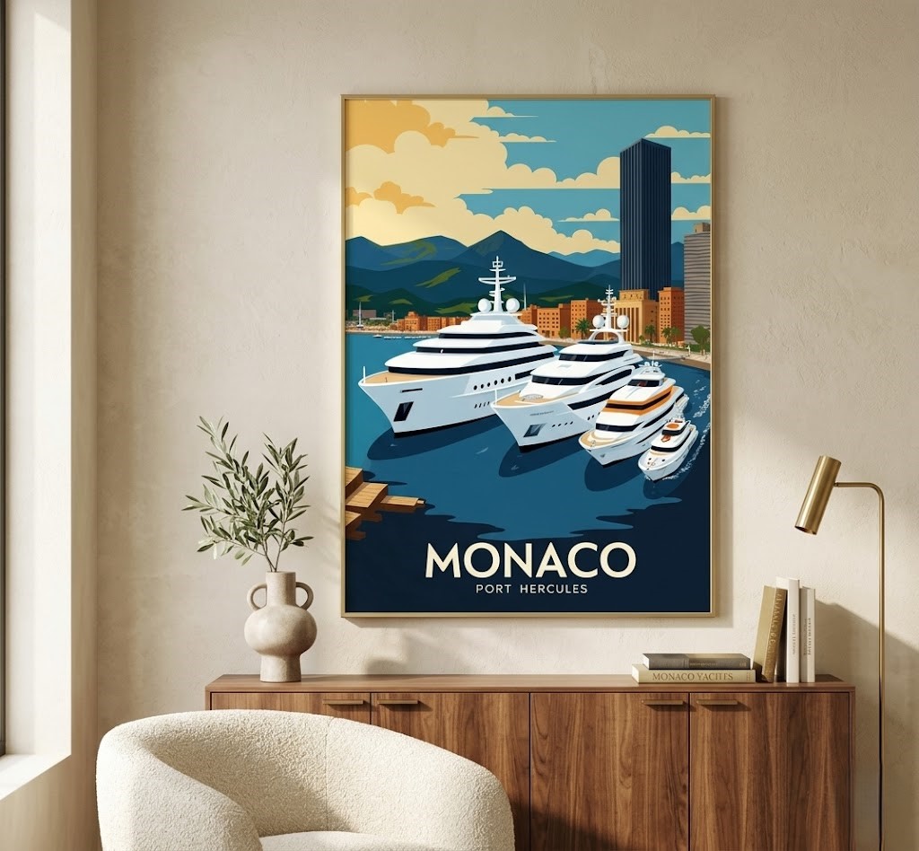 Monaco, PORT HERCULES, Akdeniz’in Mavi Işıltısı