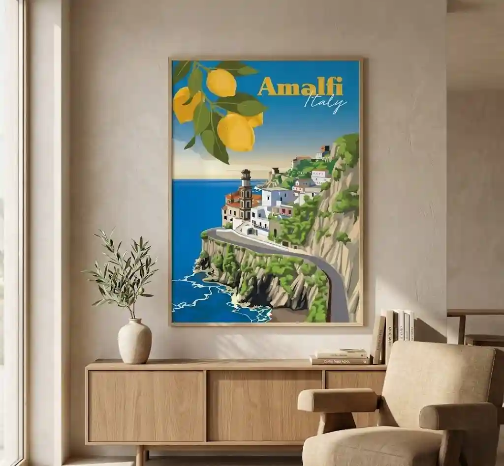 Italy, Amalfi, Akdeniz’in Güneşli Kıyıları